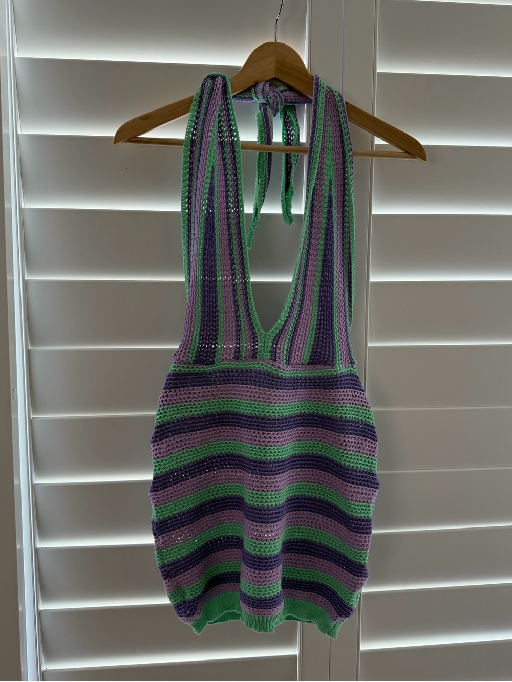 Love + Harmony Hot Streak Crochet Coverup Dress